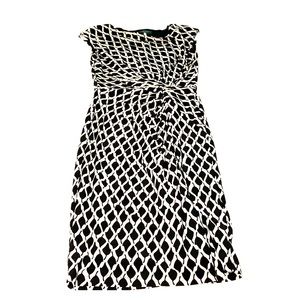 Black and white dress